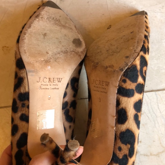 Jcrew Elsie CalfHair Pumps size 9 - Picture 4 of 4